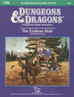 Cover For CM8 - The Endless Stair
